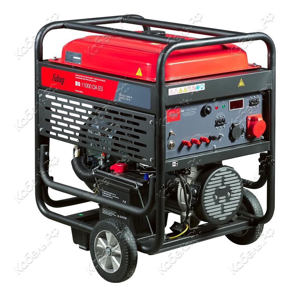 Изображение товара Бензиновая электростанция Fubag BS 11000 DA ES с электростартером и автоматикой 55л 10кВт
