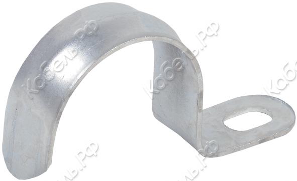 Изображение товара Скоба металлическая однолапковая d25-26мм IEK CMAT10-25-100