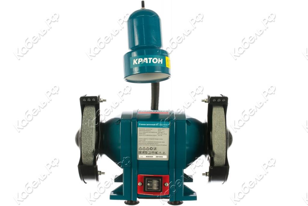 Изображение товара Станок заточной BG 250/150 L Кратон 4 02 03 020