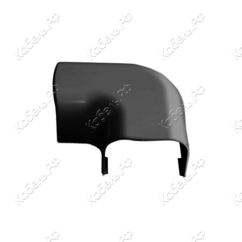 Изображение товара Поворот кабель-канала 90 град. для РКК-74х55 черный Рувинил ПВР-74Х55-Ч