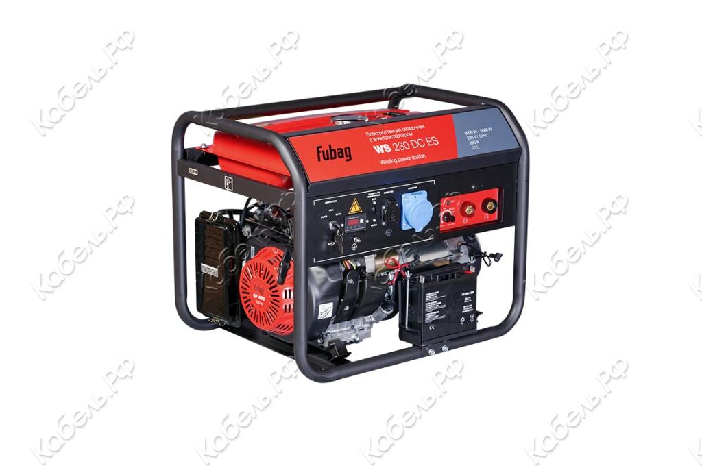 Изображение товара Электростанция сварочная Fubag WS 230 DC ES 220В бензиновая 646247