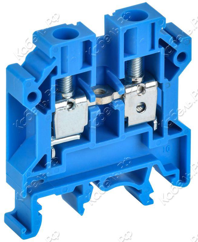 Изображение товара Колодка клеммная IEK CTS ARMAFIX 6кв.мм синий YCT10-00-K07-006