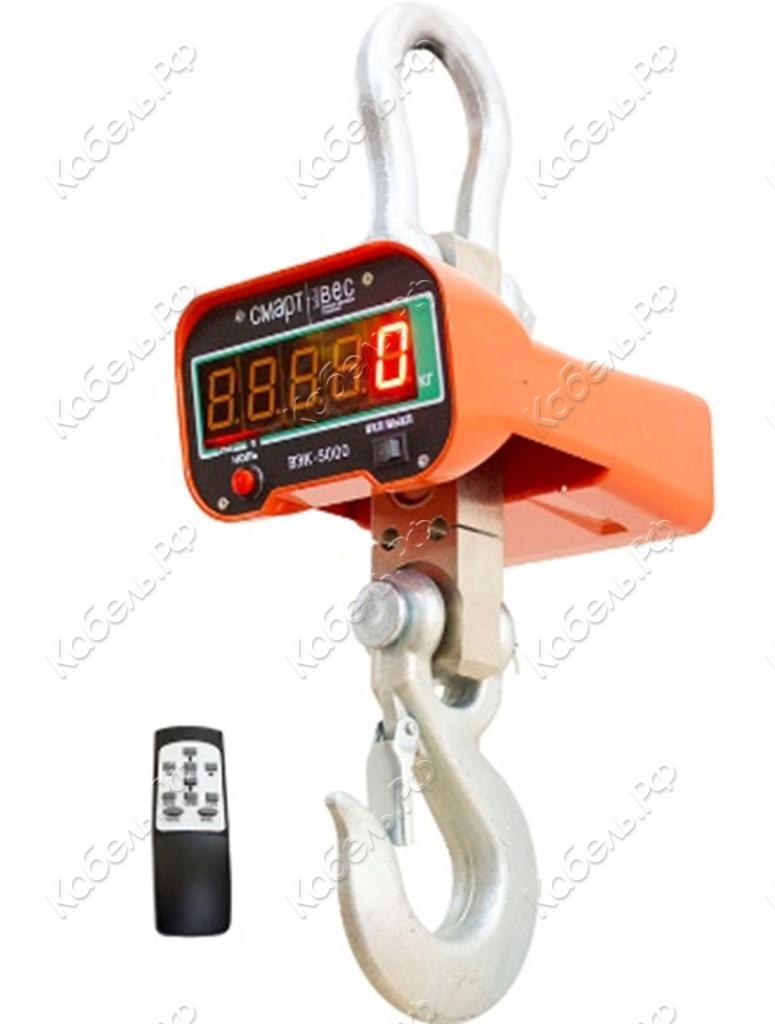 Изображение товара Крановые весы ВЭК-3000 лайт TOR 3 тонн с дисплеем и дистанционным управлением