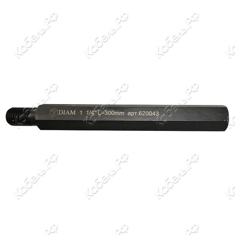 Изображение товара Удлинитель для коронок стальной 300мм 1 1/4 UNC DIAM 620043