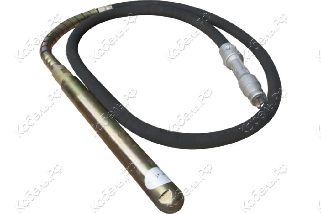 Изображение товара Вал гибкий с вибронаконечником VG 3/50 GROST 102304 для глубинных вибраторов