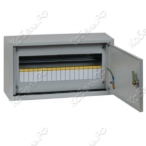 Изображение товара Щит распределительный навесной ЩРН-18М IP31 (220х400х120) EKF mb21-18m