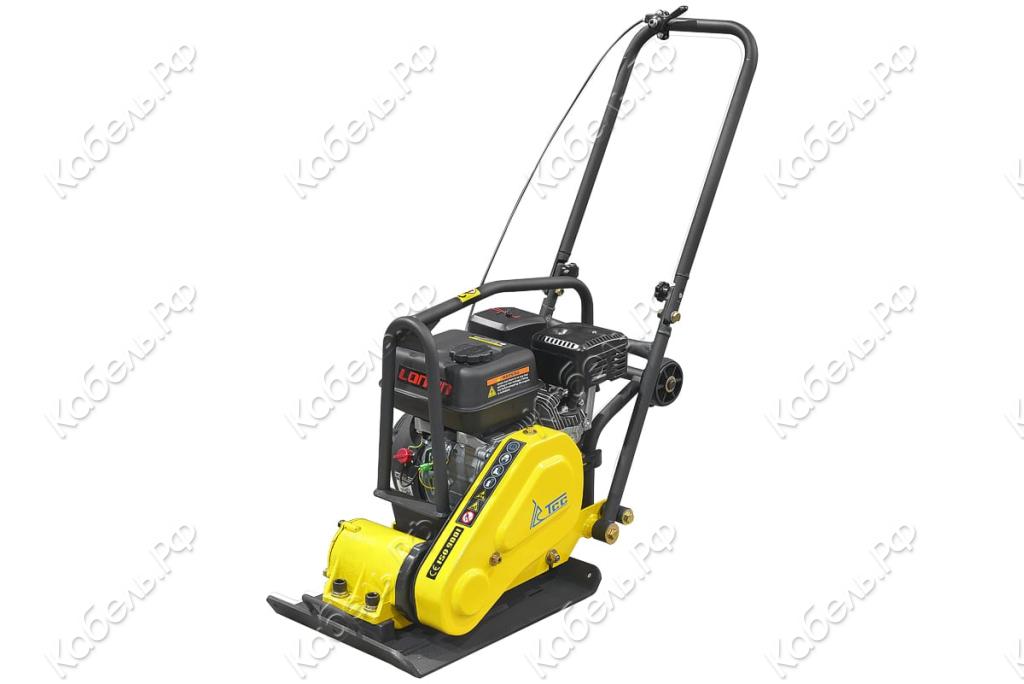 Изображение товара Виброплита WP60L с колесным комплектом ТСС 207191 мощность 6,5 л.с.