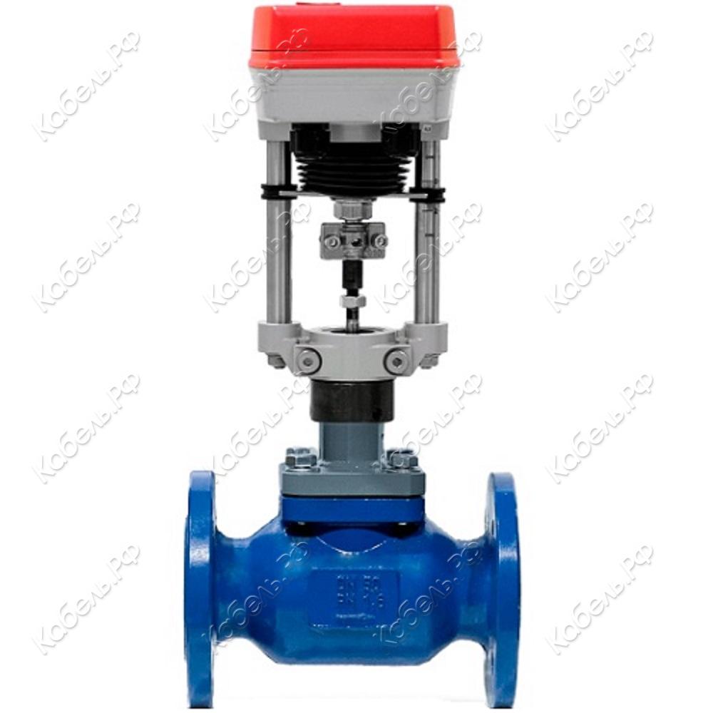 Изображение товара Регулирующий клапан DN.RU 25ч945п с электроприводом TW-500-XD220 для систем отопления и вентиляции