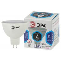 Лампа светодиодная LED 4Вт MR16 4000К GU5.3 софит ЭРА Б0017747