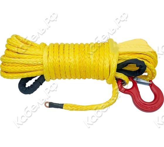 Изображение товара Трос для лебедки синтетический РИФ 6мм 15м Rope6mm15m