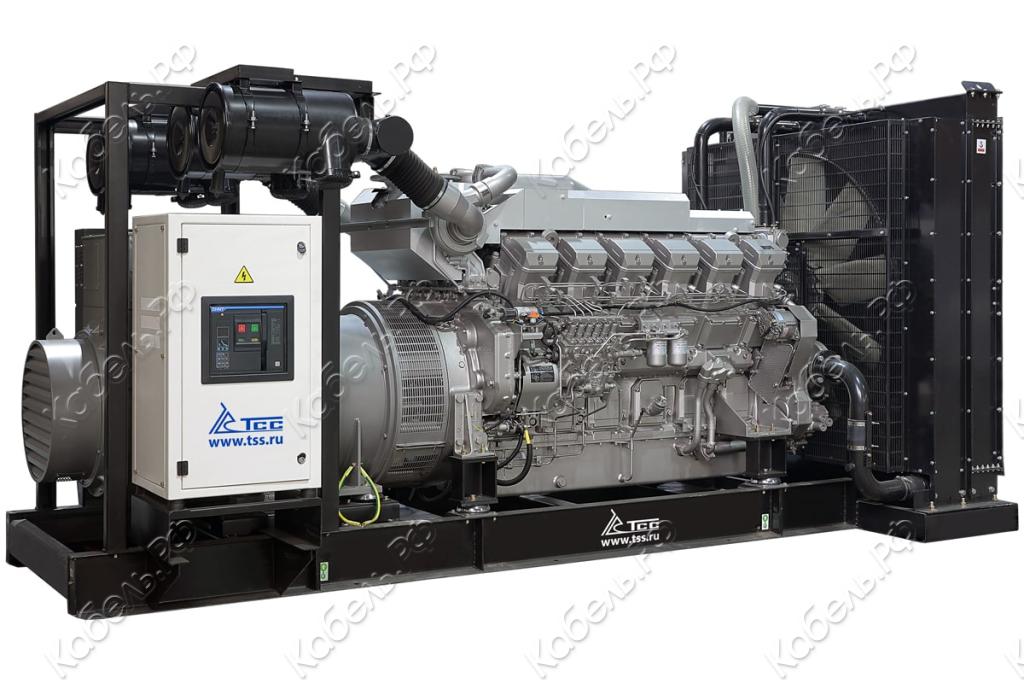 Изображение товара Дизельный генератор ТСС АД-1000С-Т400-1РМ8 мощностью 1000 кВт для промышленности
