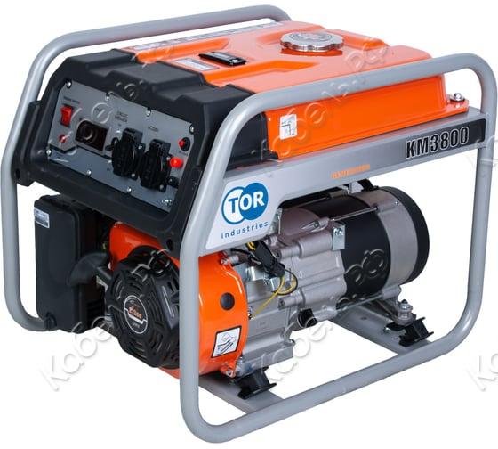 Изображение товара Генератор бензиновый TOR KM3800H 2,5 кВт 220В ручной запуск