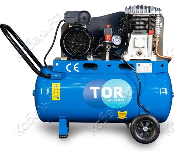 Изображение товара Компрессор ременной масляный TOR OBL 50-10-2,2 220V профессиональный
