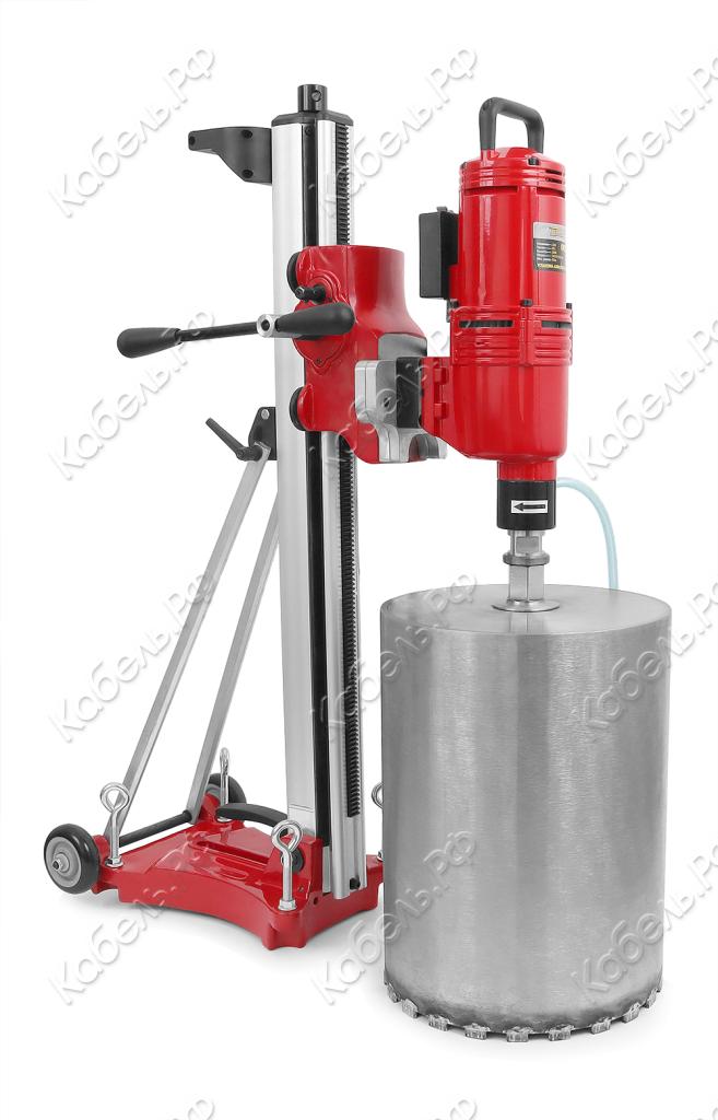 Изображение товара Установка алмазного бурения MESSER DM350Е-N на стойке с наклоном 10-40-350