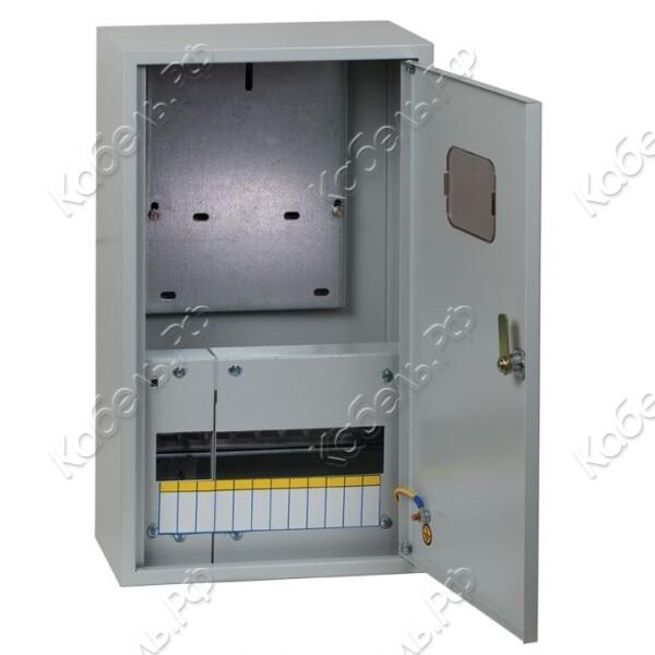 Изображение товара Щит учетно-распределительный навесной ЩРУН 3/12 Э с окном IP31 (500х300х120) EKF mb23-3/12e