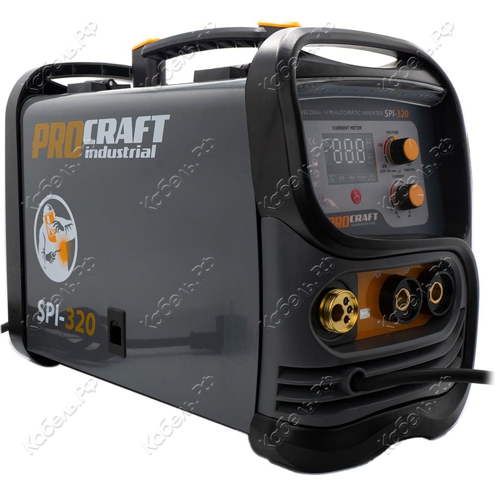 Изображение товара Полуавтомат сварочный PROCRAFT SPI-320 инверторный Изображение товара Полуавтомат сварочный PROCRAFT SPI-320 инверторный