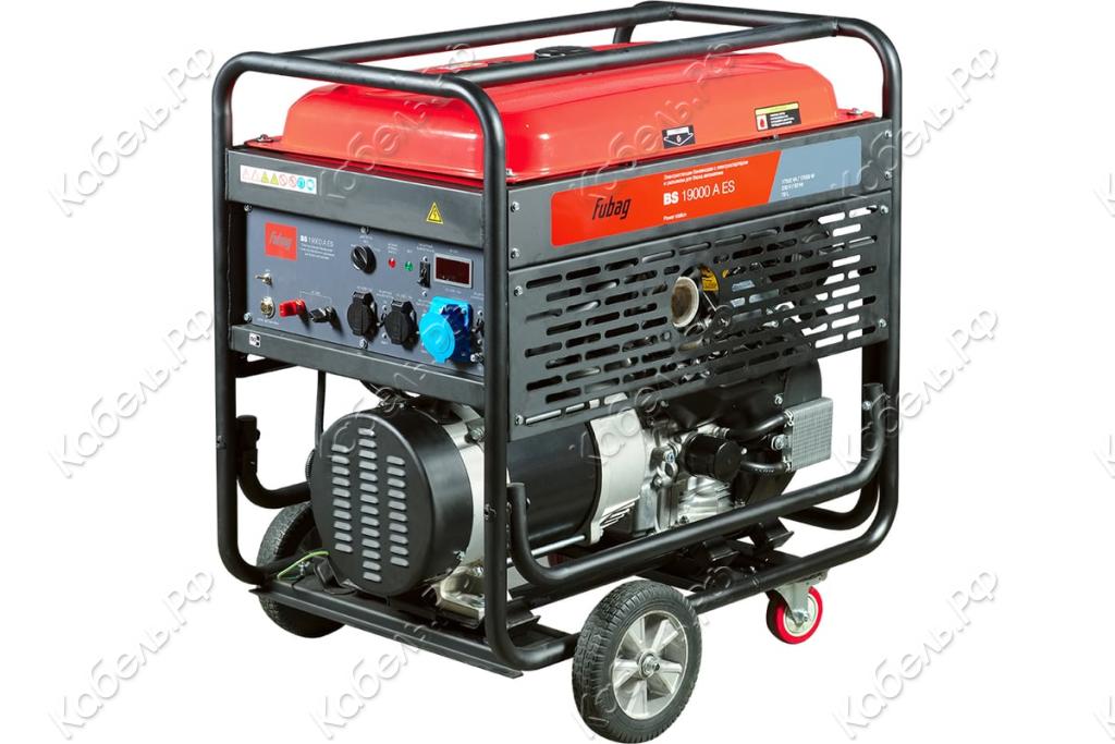 Изображение товара Электростанция бензиновая Fubag BS 19000 A ES с электростартером и автоматикой