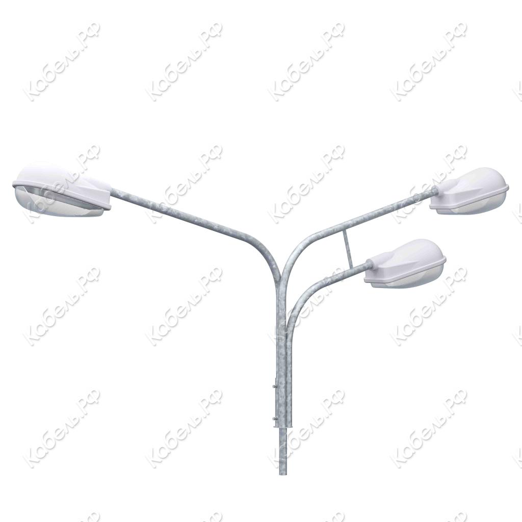 Изображение товара Кронштейн ПЕРЕСВЕТ К3К-1,5-2,0-К80-0,048-(0,15-180), трехрожковый для освещения