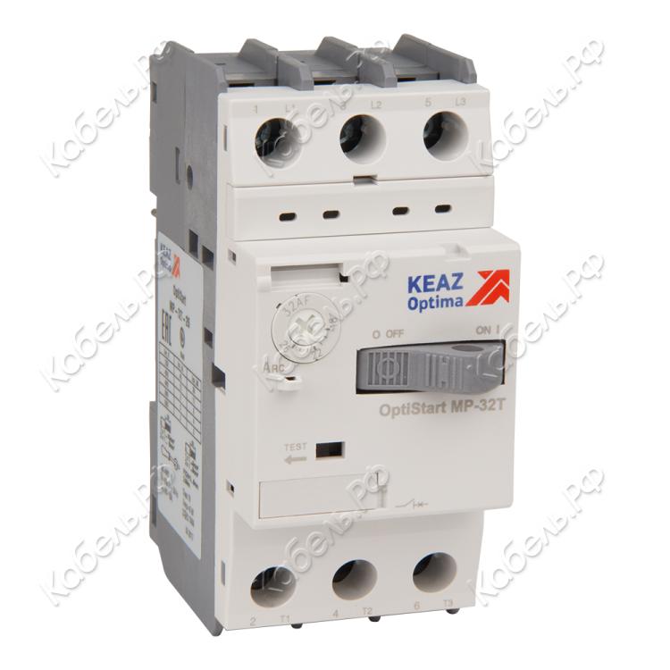 Изображение товара Автоматический выключатель OptiStart MP 32T 1,6 КЭАЗ 115735