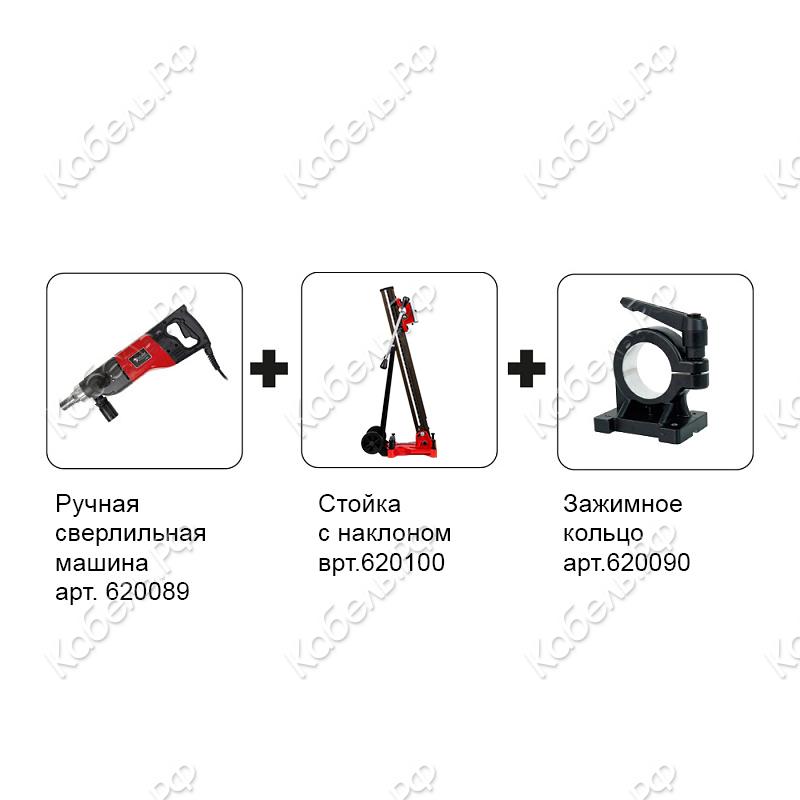 Изображение товара Машина сверлильная (комплект) ML-180/3A PRO DIAM 620113