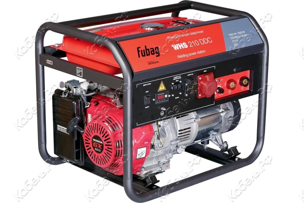 Изображение товара Электростанция сварочная Fubag WHS 210 DDC Honda 380-220В бензиновая 838241