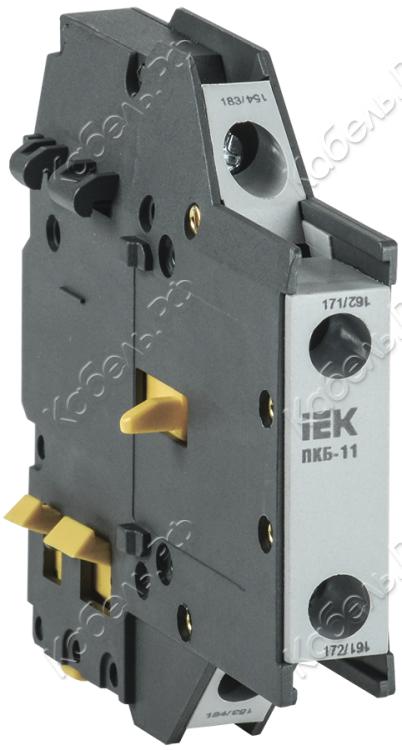 Изображение товара Контакт боковой дополнительный IEK KPK21-11 440 В 660 В автоапаратура