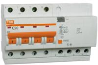 Дифференциальный автомат АД14 4Р 10А 30мА TDM Electric SQ0204-0028