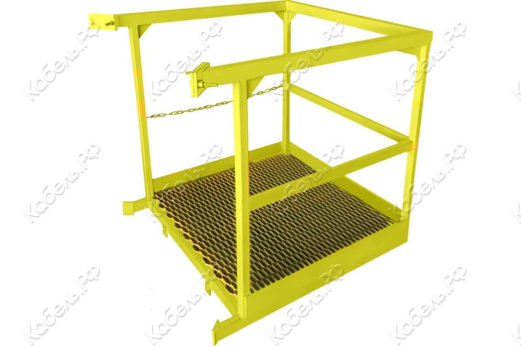 Изображение товара Площадка оператора для бадьи Промышленник ПОБП стационарная из стали Россия