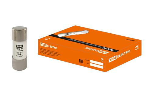 Изображение товара Плавкая вставка ПВЦ-В2 22х58 2А TDM Electric защита электросистем