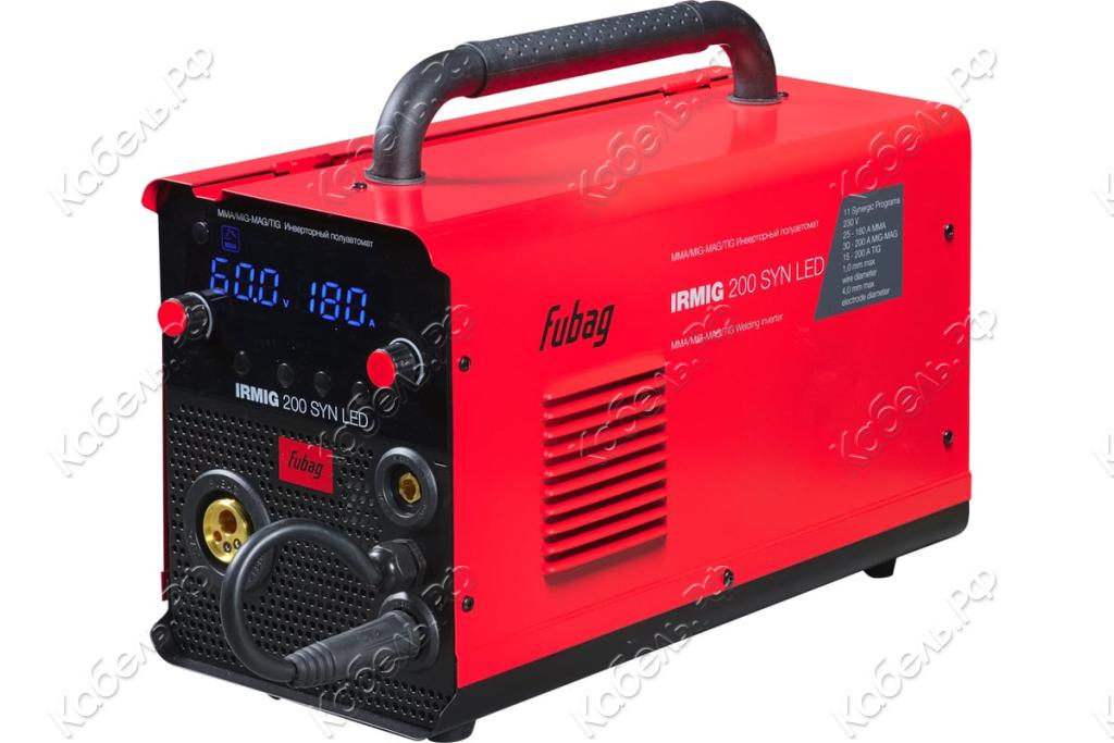 Изображение товара Полуавтомат сварочный Fubag IRMIG 200 SYN LED 250А с горелкой в комплекте