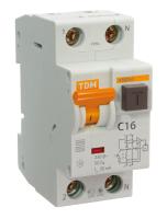 Дифференциальный автомат АВДТ 63 C50 100мА TDM Electric SQ0202-0014