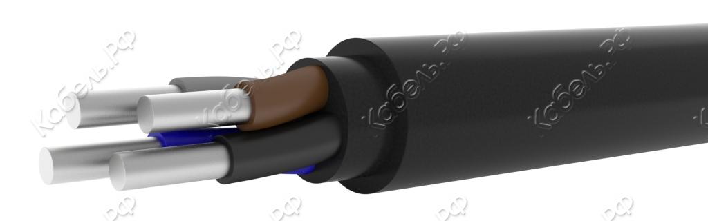 Изображение товара Кабель АВВГ 4х50 мк(N)-1 для распределения электрической энергии, 50мм2, 4 жил