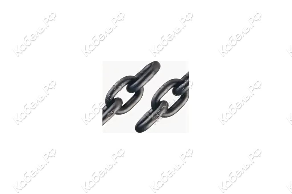Изображение товара Цепь круглозвенная TOR G80 EN818-2 16х48 мм некалиброванная грузоподъемная