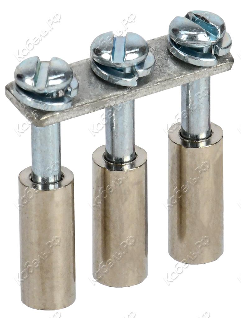 Изображение товара Перемычка IEK ARMAFIX для CTS 6кв.мм 3PIN в сборе YCT10-00-K03-006-A-3P