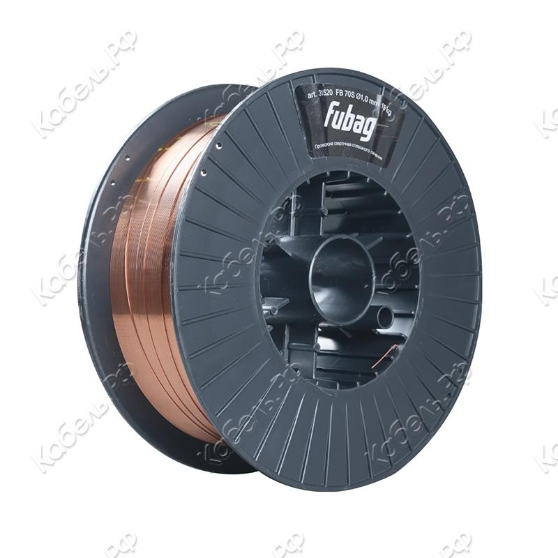 Изображение товара Проволока сварочная Fubag FB 70S 1мм катушка 270мм 15кг