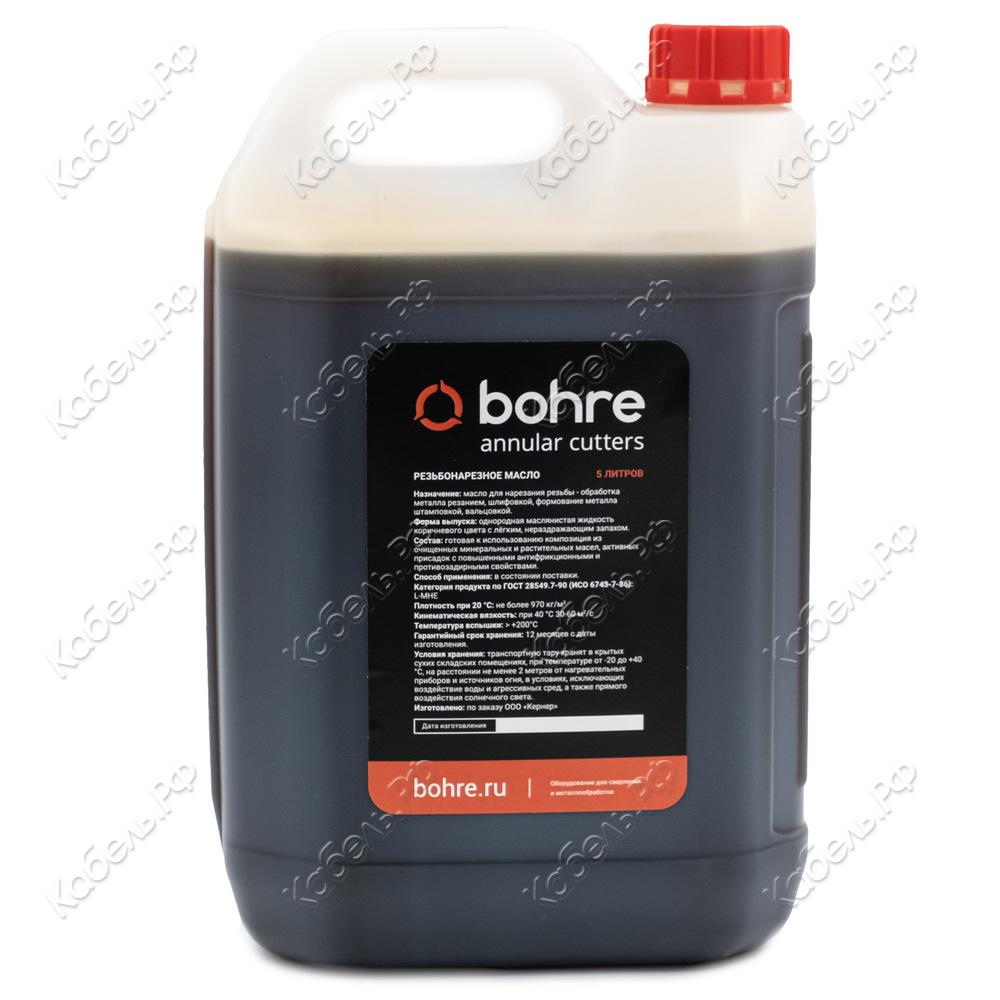 Изображение товара Масло резьбонарезное 5 л Bohre КБ003764 для металлообработки