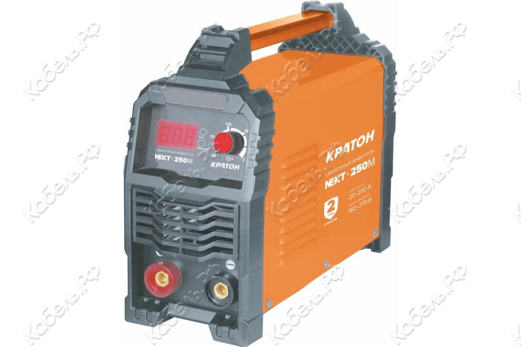 Изображение товара Инвертор сварочный NEXT-250М Кратон мощность до 250 А для MMA и дуговой сварки