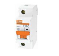 Автоматический выключатель ВА47-100 1Р 16А 10кА х-ка С TDM Electric SQ0207-0046