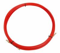 Протяжка кабельная (мини УЗК в бухте) стеклопруток d3,5мм (15м) красная REXANT 47-1015