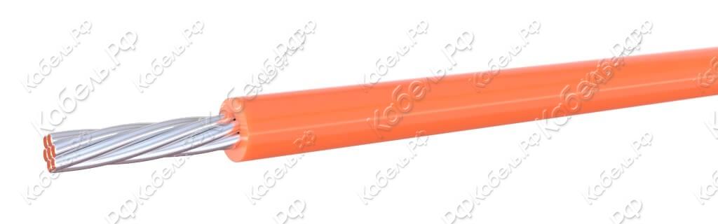 Изображение товара Монтажный провод МС 36-11 0,75 оранжевый высокотемпературный с медной жилой