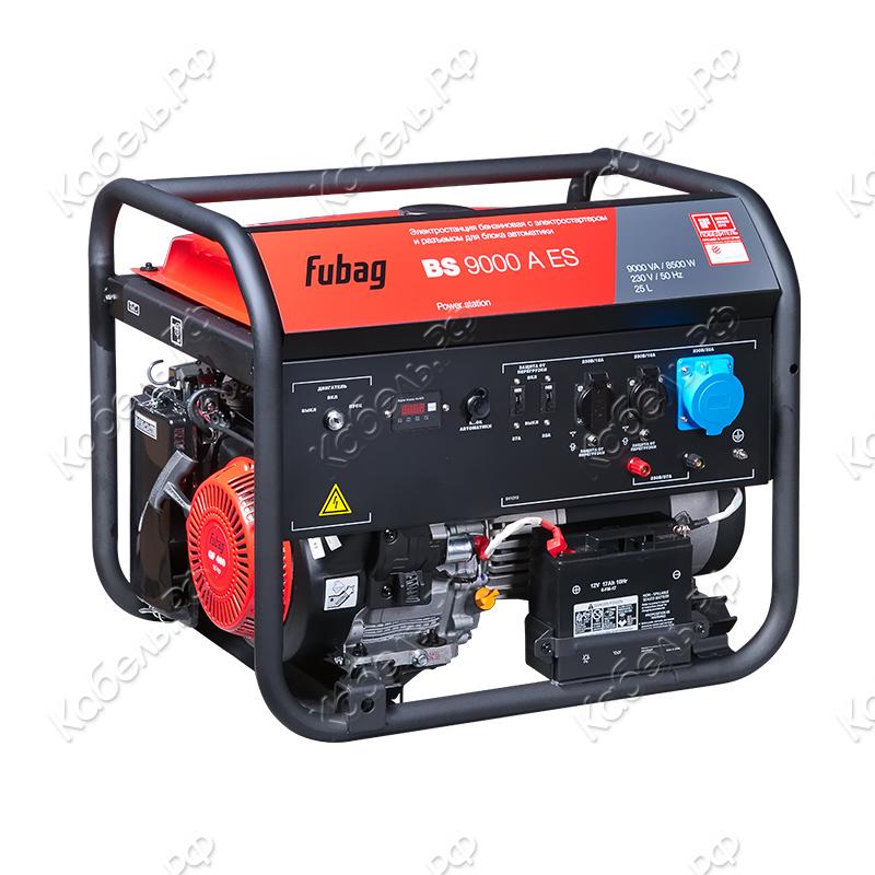 Изображение товара Бензиновая электростанция Fubag BS 9000 A ES 8.5 кВт с электростартером для резервного электроснабж