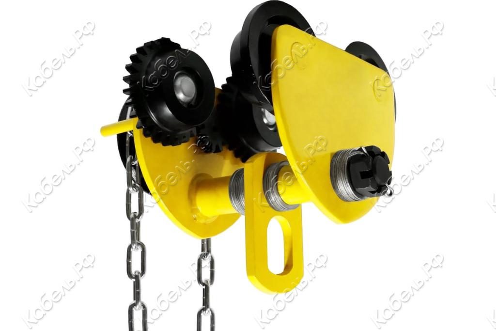 Изображение товара Каретка ручная OCALIFT GCL 5 тн 6 м тележка на двутавр с ручным приводом 10456c