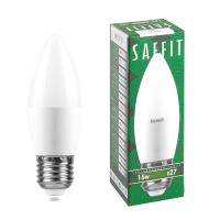 Лампа светодиодная SBC3715 Свеча E27 15W 4000K (10шт/уп) SAFFIT 55206