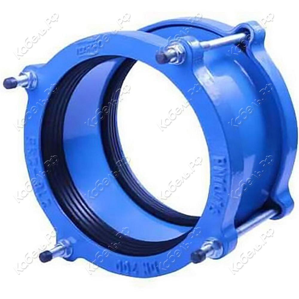 Изображение товара Муфта соединительная DN.RU ДРК Ду100 Ру10/16 для труб водопровода и канализации