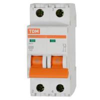 Автоматический выключатель 2П ВА47-29 5А D 4,5кА TDM Electric SQ0206-0152
