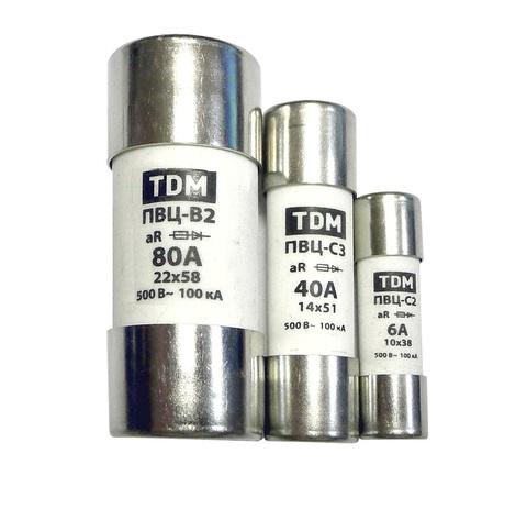 Изображение товара Плавкая вставка ПВЦ-С3 14х51 aR 20А TDM Electric SQ0729-0050