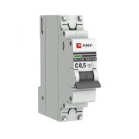 Автоматический выключатель 1П ВА 47-63 0,5А C 4,5кА EKF mcb4763-1-0.5C-pro