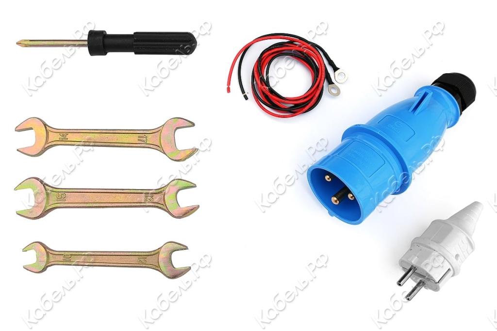 Изображение товара Дизельный генератор ТСС SDG 7500EHA 100026 мощностью 7 кВт с электростартером