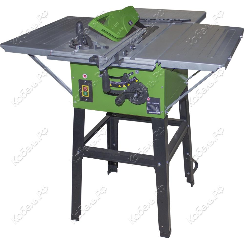 Изображение товара Электрическая настольная циркулярная пила Калибр ЭПН-1700А+СТ