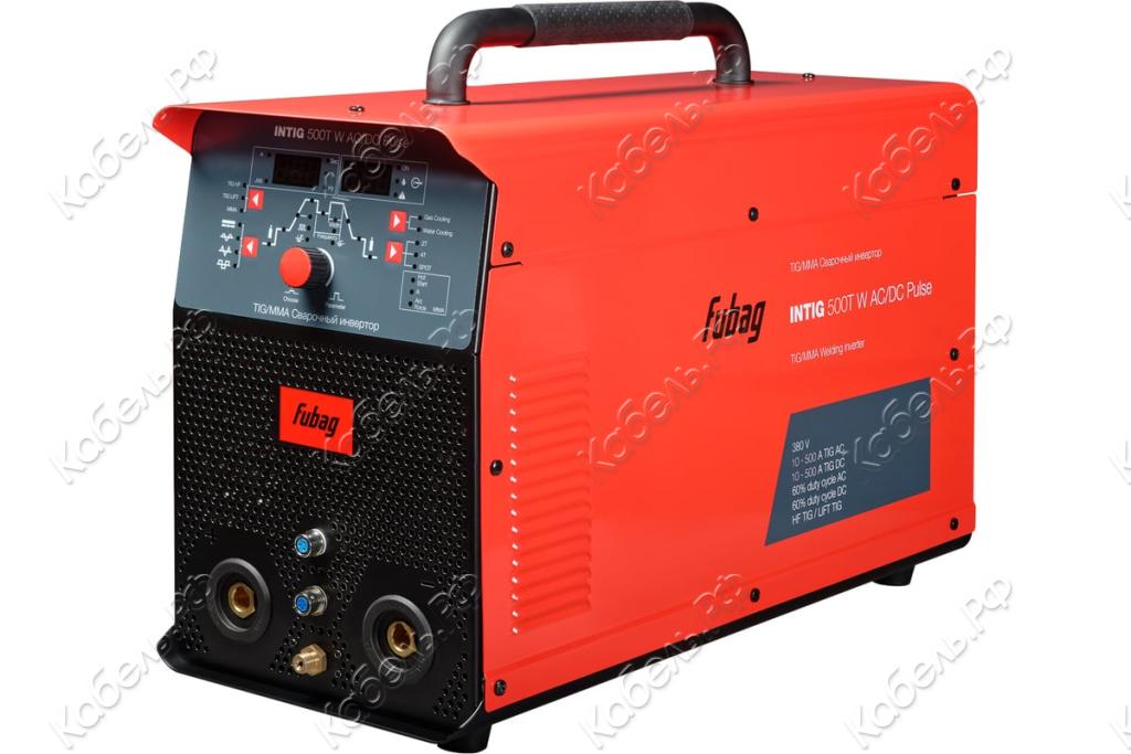 Изображение товара Инвертор сварочный Fubag INTIG 500T AC/ DC PULSE + горелка FB TIG 26 5P 4м 31457.2
